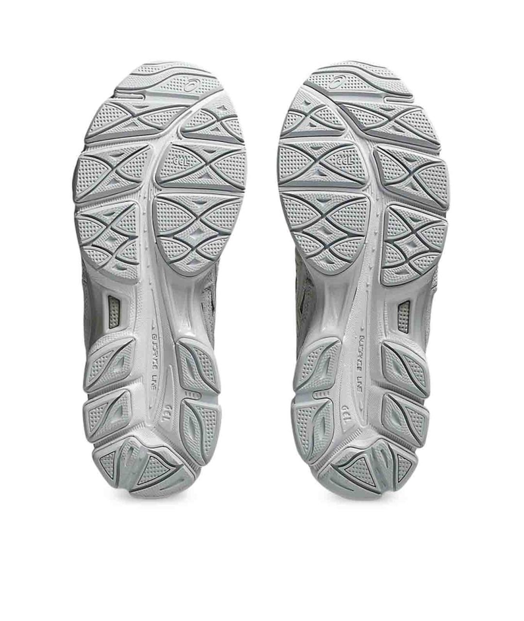 ASICS Серые замшевые кроссовки, фото 6