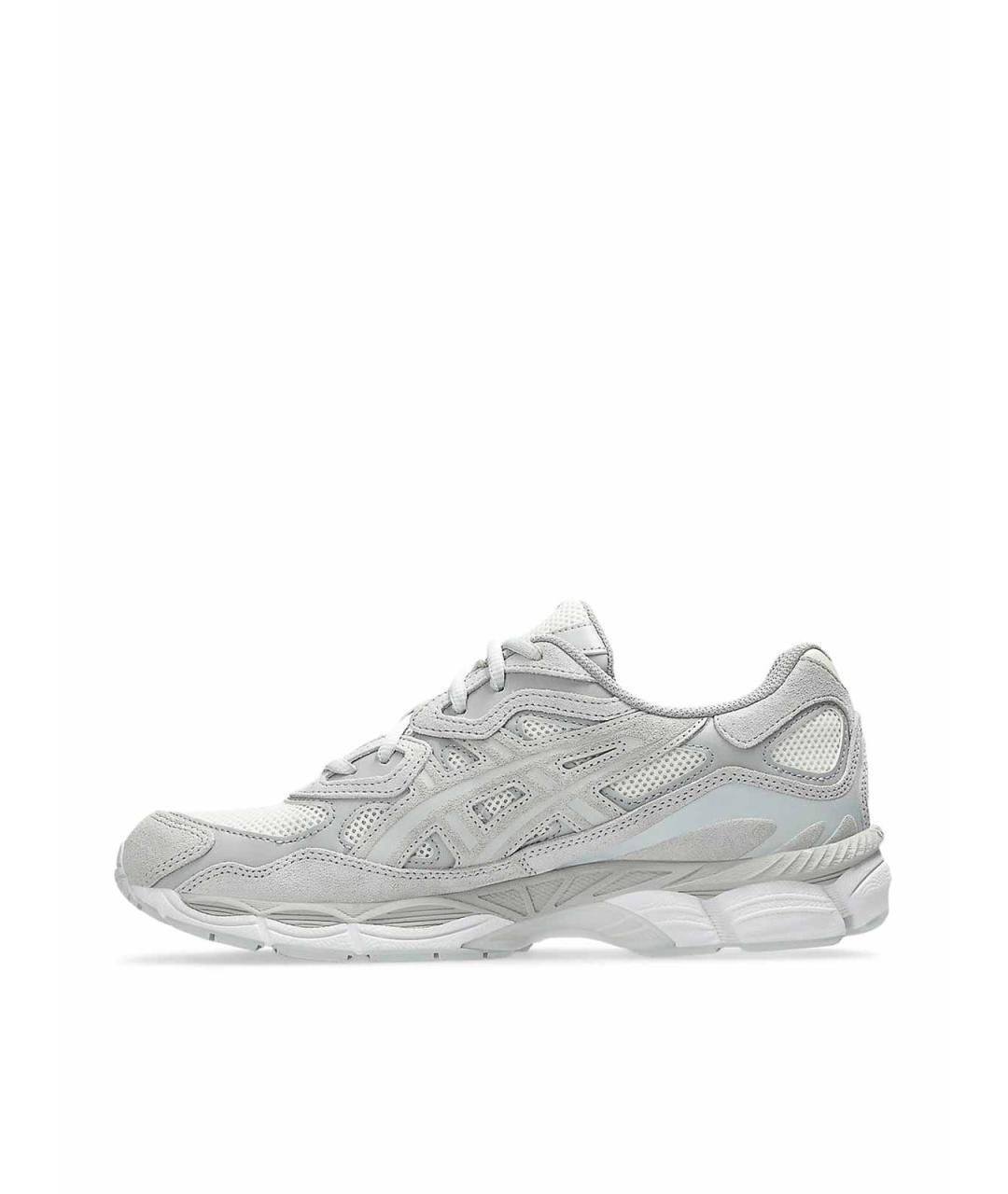 ASICS Серые замшевые кроссовки, фото 3