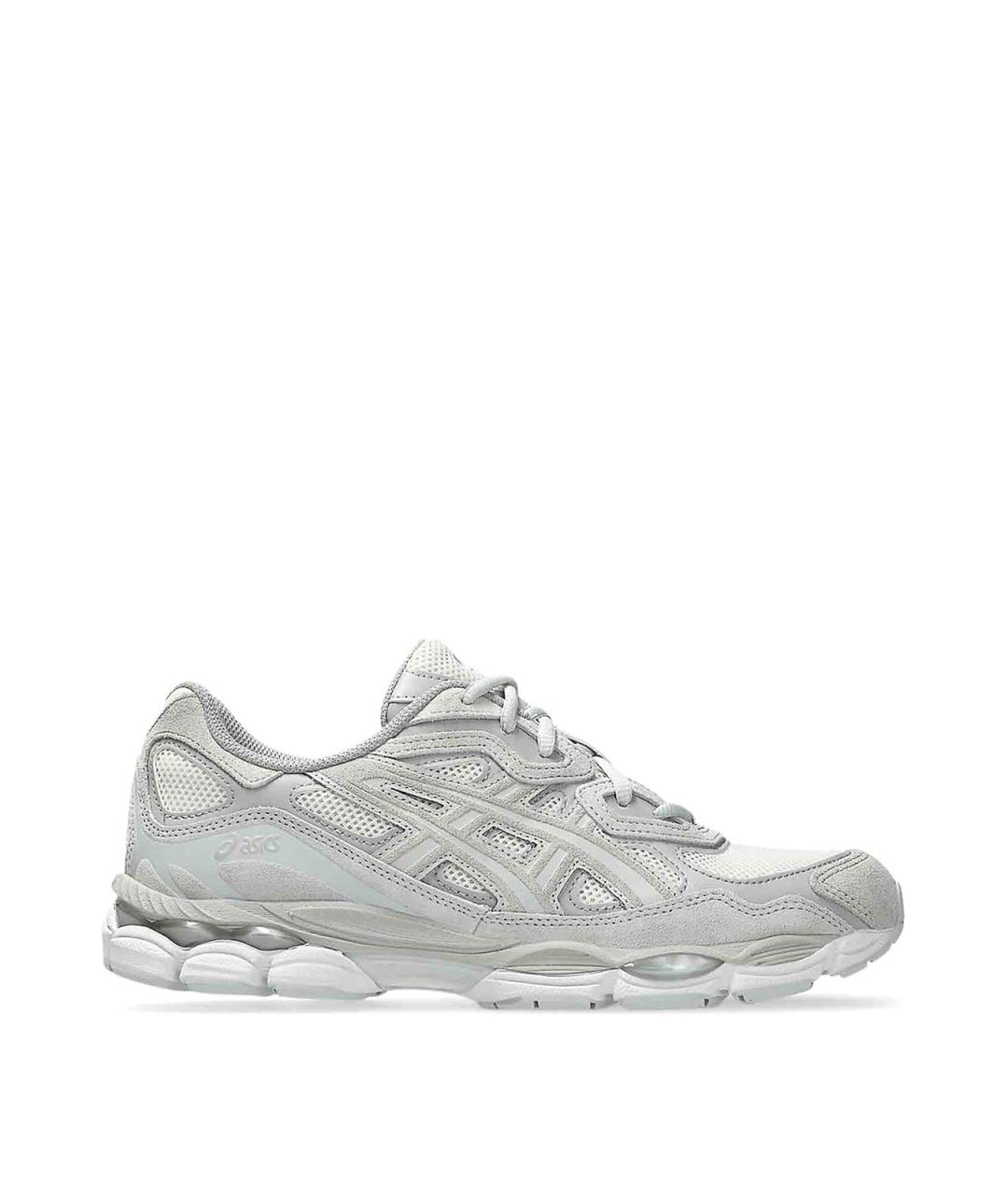 ASICS Серые замшевые кроссовки, фото 1