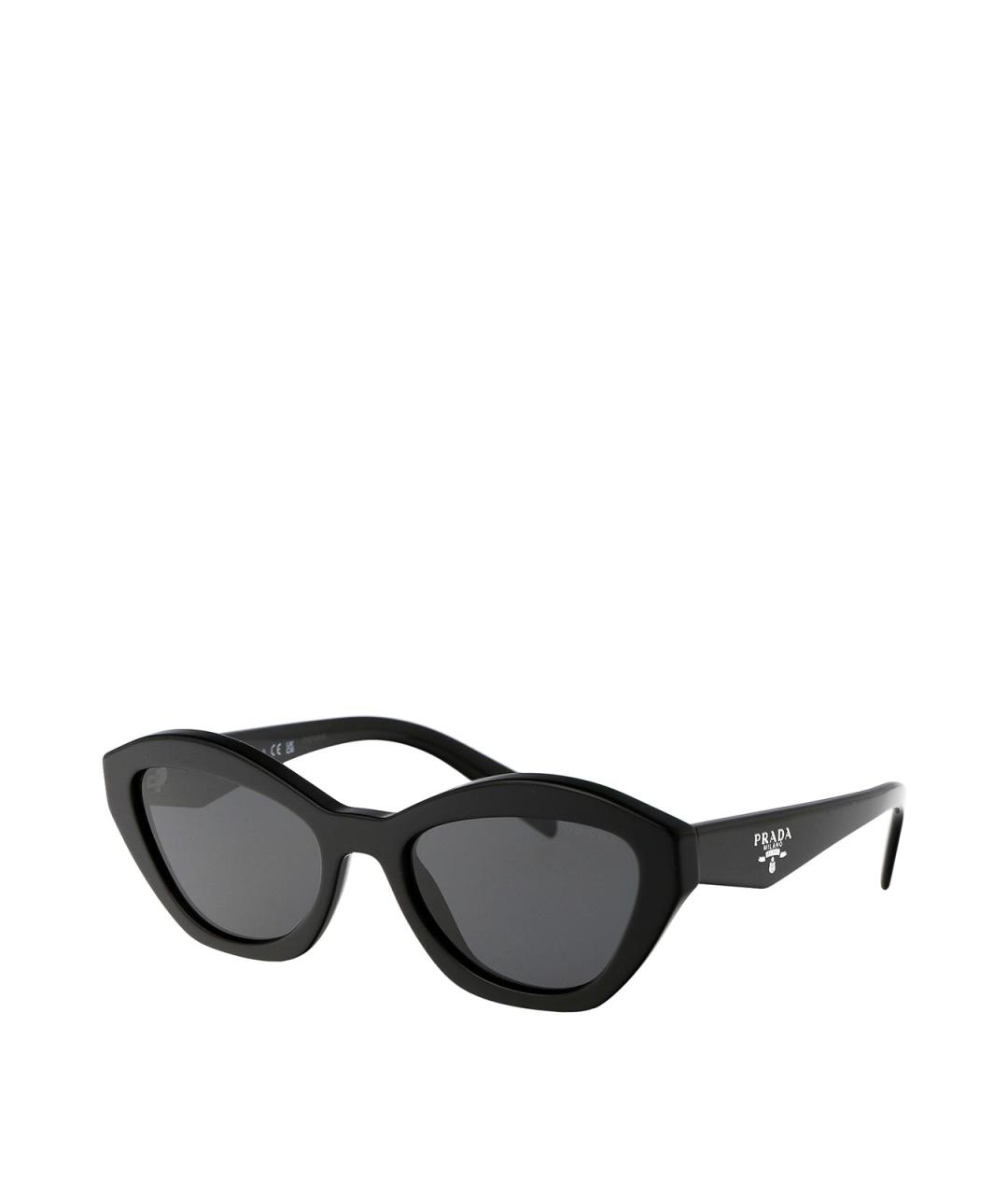 PRADA Черные солнцезащитные очки, фото 2