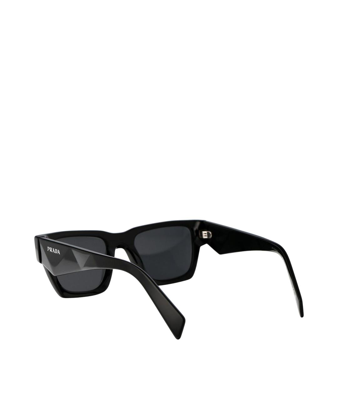 PRADA Черные солнцезащитные очки, фото 4