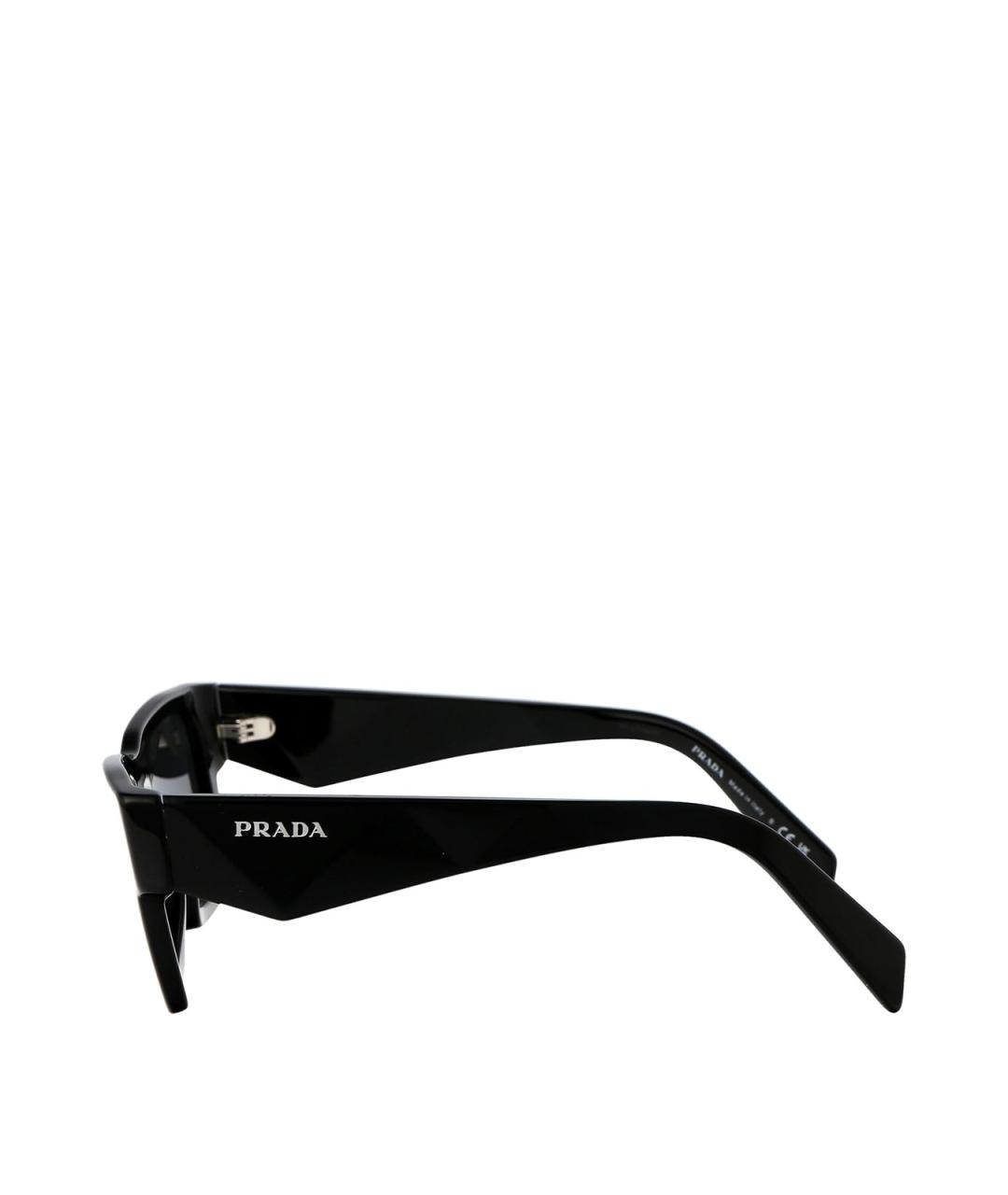 PRADA Черные солнцезащитные очки, фото 3