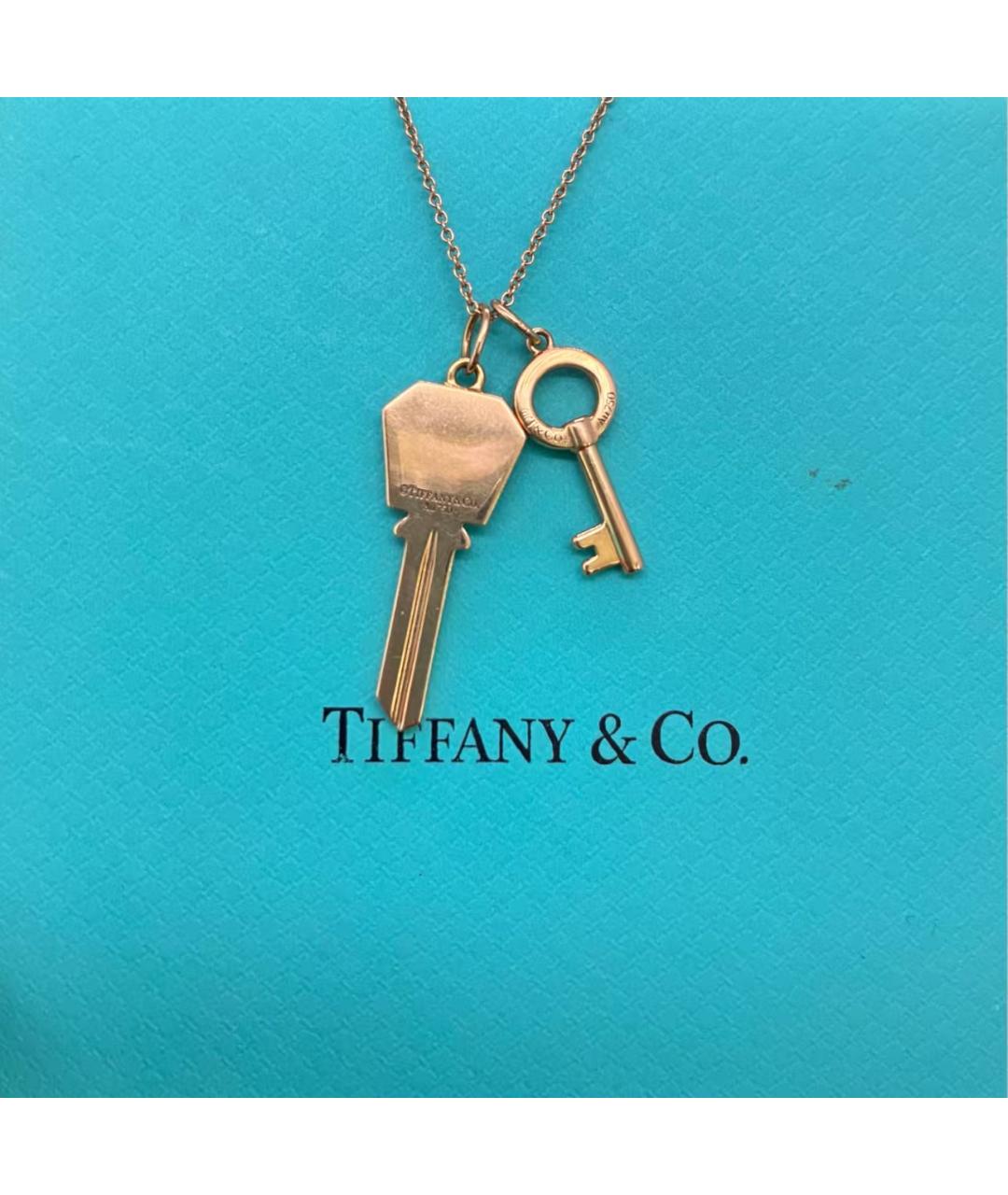 TIFFANY&CO Золотая подвеска из розового золота, фото 4