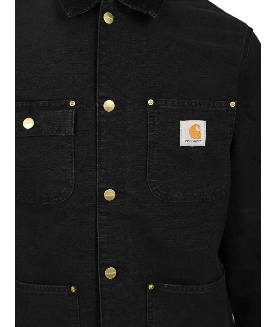 CARHARTT Черная хлопковая куртка, фото 4