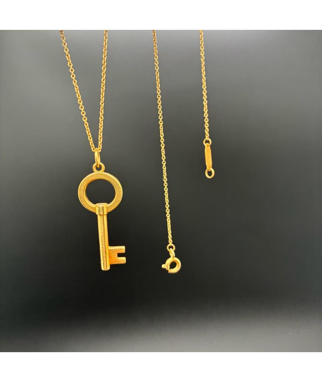 TIFFANY&CO Золотая подвеска, фото 4