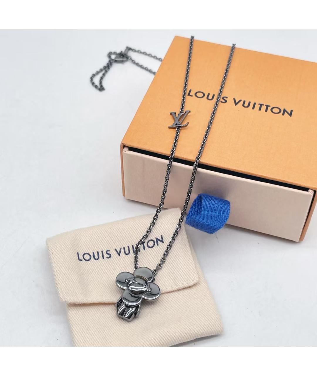 LOUIS VUITTON Серебряная подвеска, фото 3