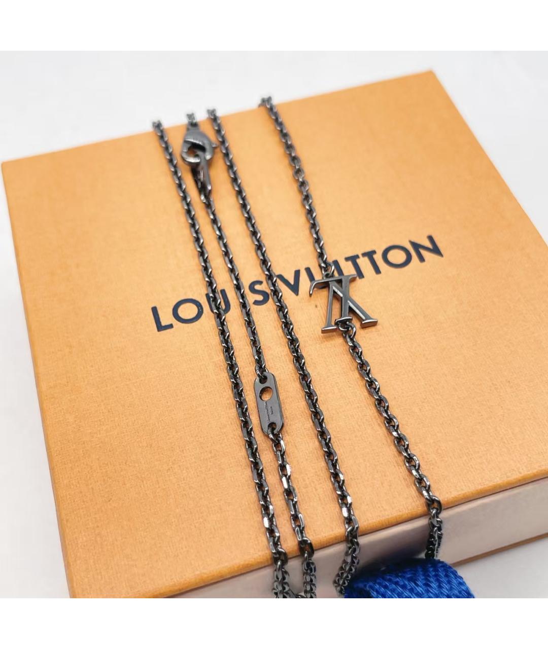 LOUIS VUITTON Серебряная подвеска, фото 4