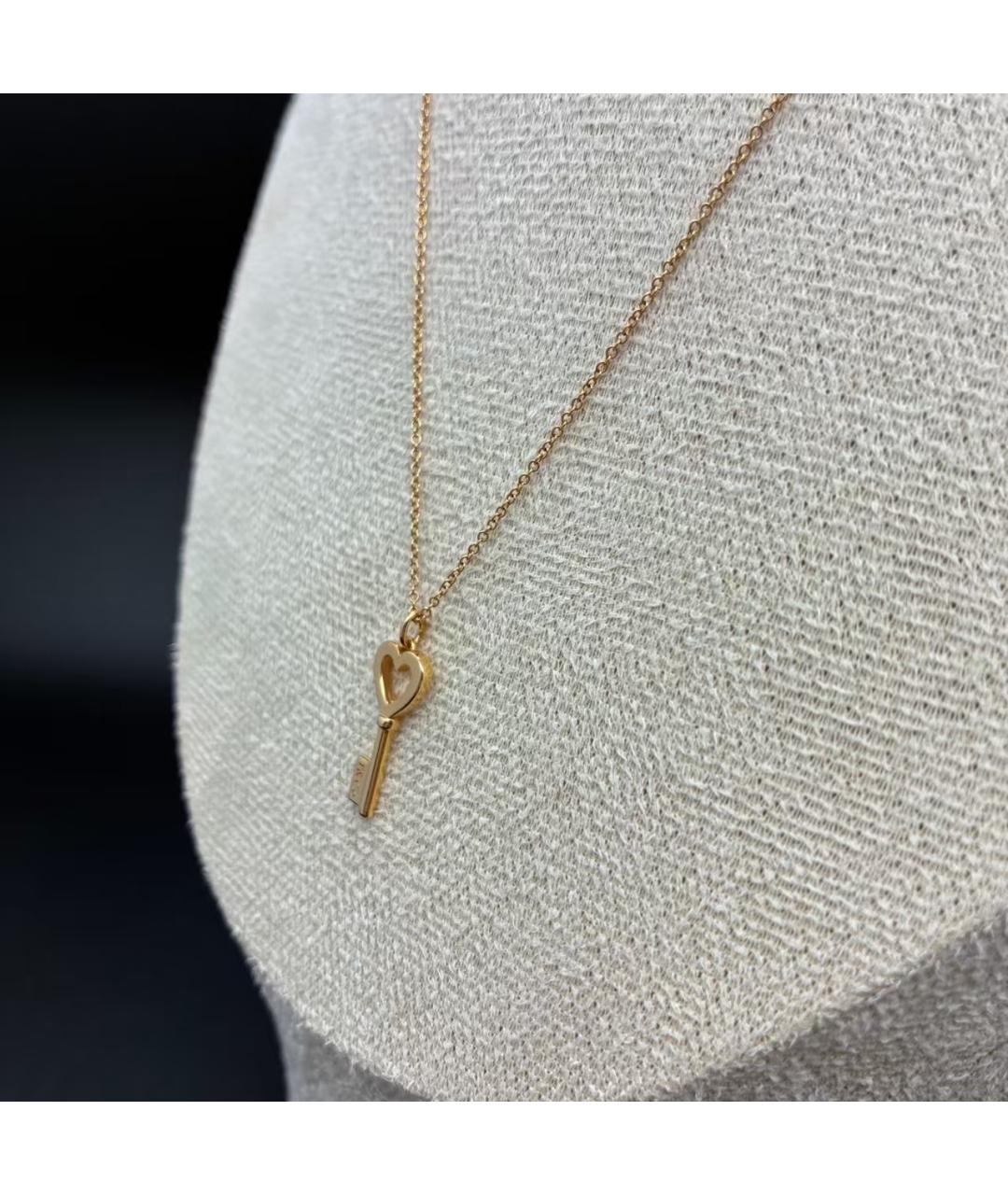 TIFFANY&CO Золотая подвеска из розового золота, фото 4
