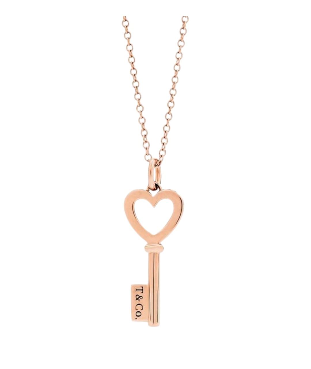 TIFFANY&CO Золотая подвеска из розового золота, фото 1