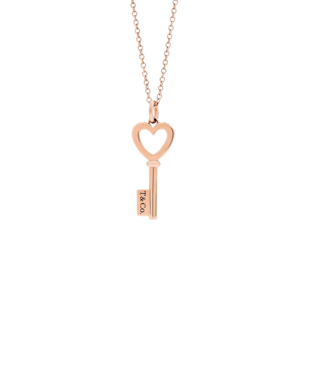 TIFFANY&CO Золотая подвеска из розового золота, фото 5