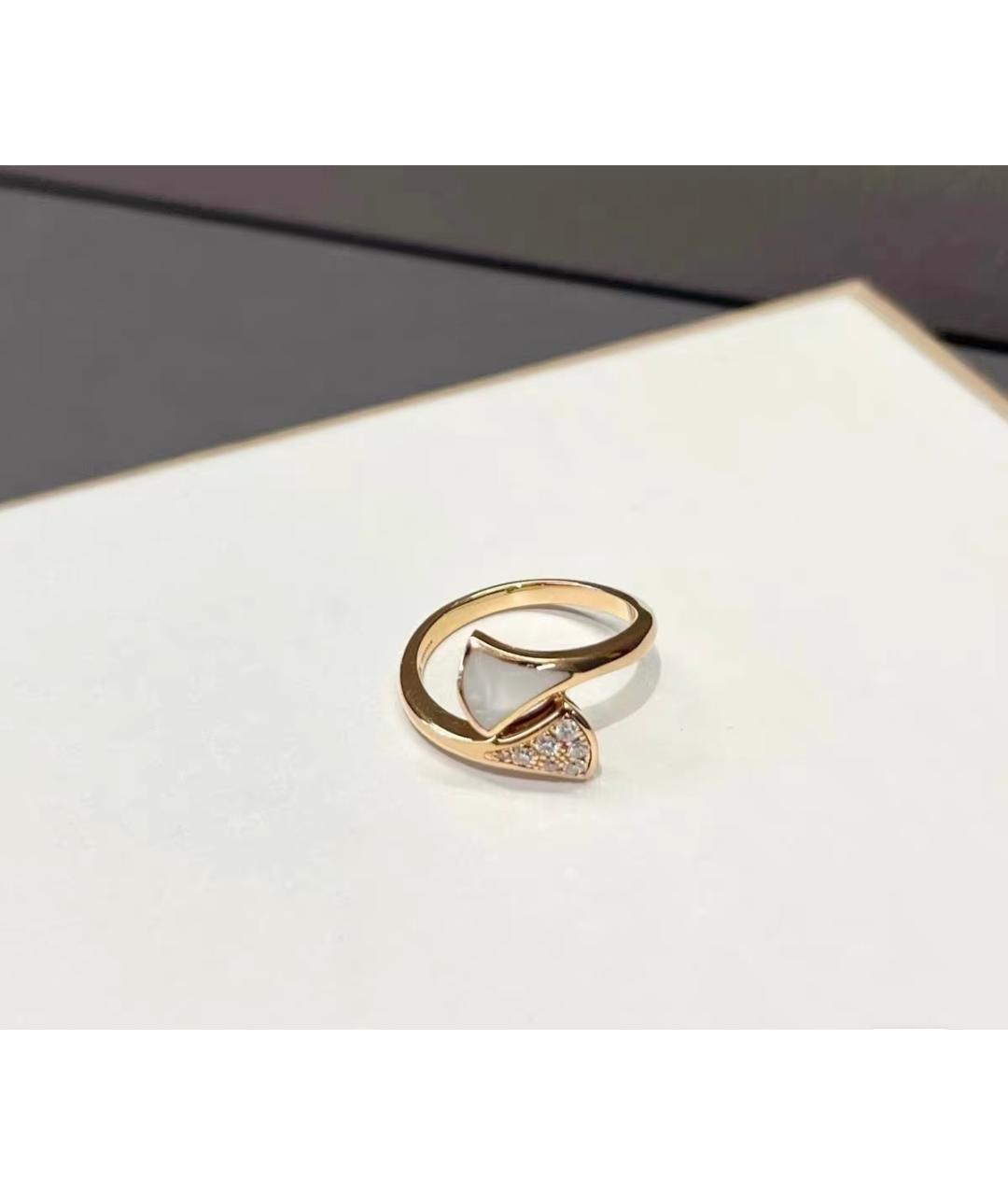 BVLGARI Золотое кольцо из розового золота, фото 4