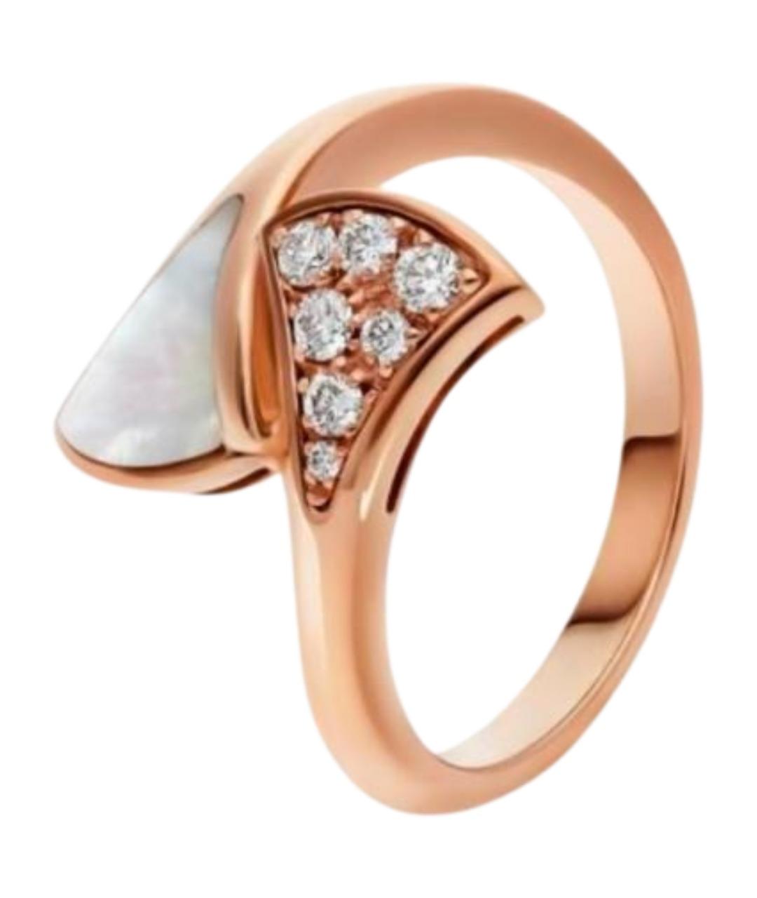 BVLGARI Золотое кольцо из розового золота, фото 1