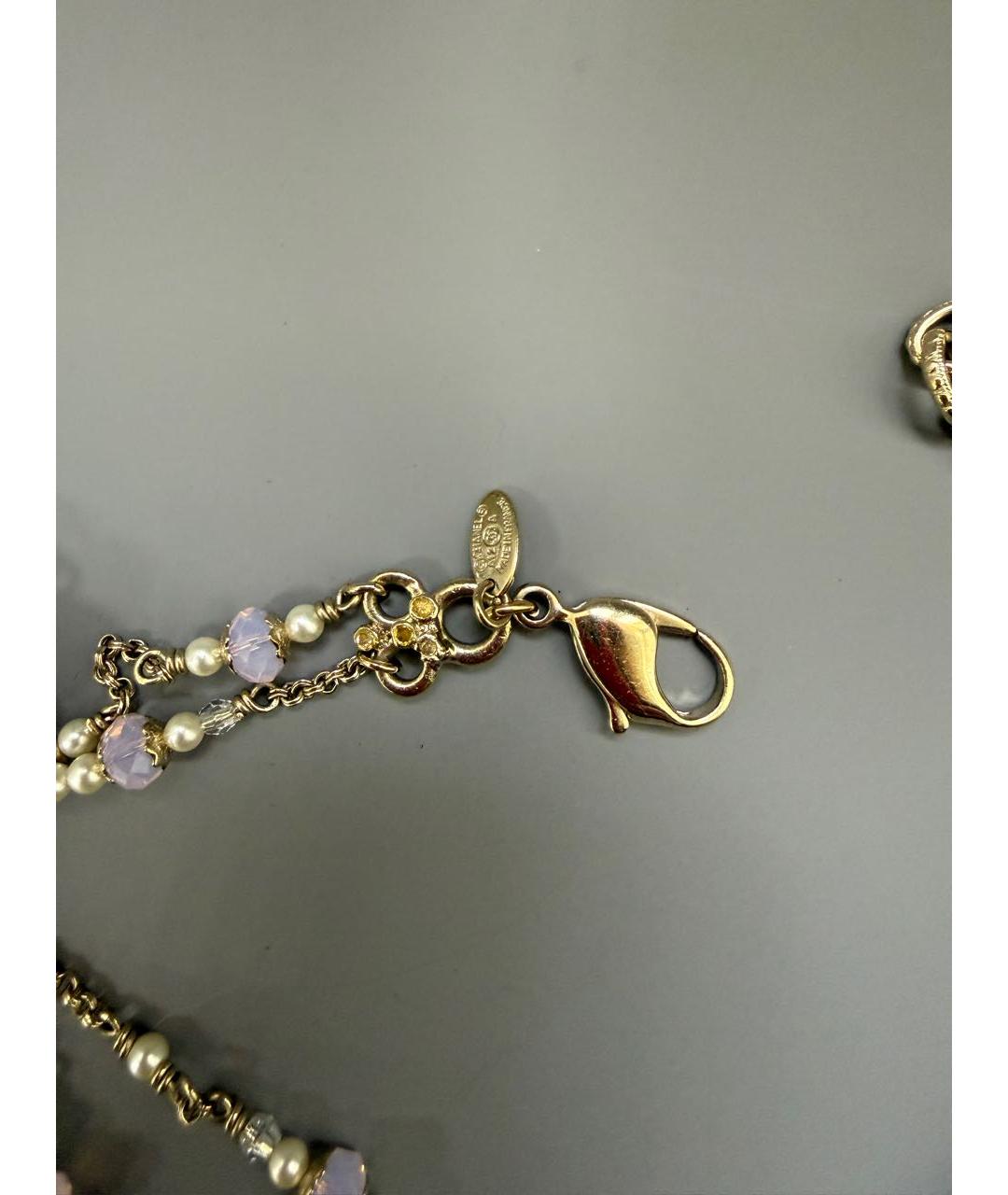 CHANEL Фиолетовая подвеска, фото 3