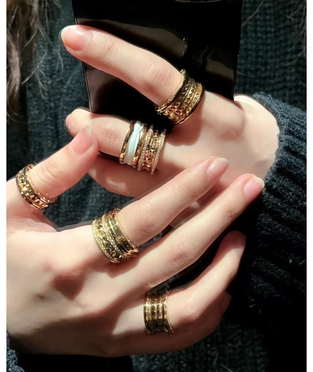 BVLGARI Золотое кольцо из розового золота, фото 5