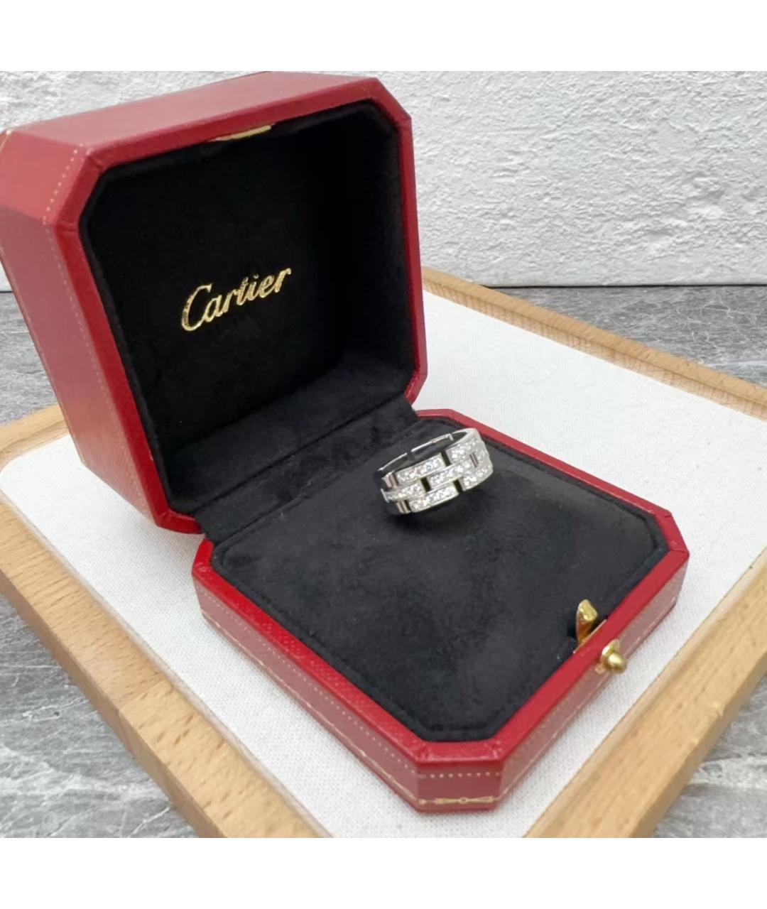 CARTIER Серебряное кольцо из белого золота, фото 2