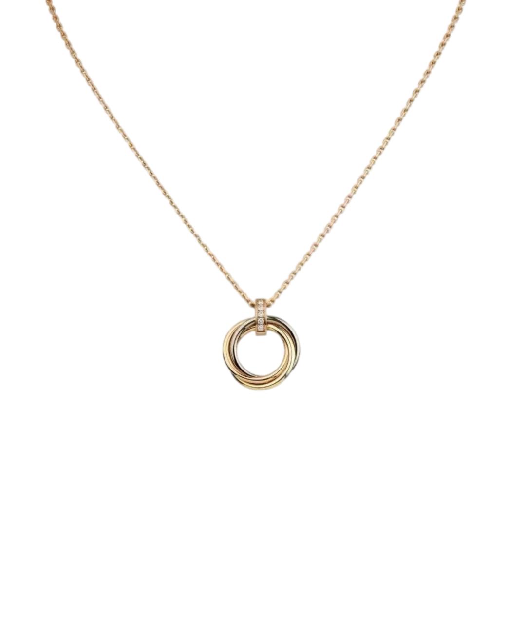 CARTIER Золотая подвеска, фото 4