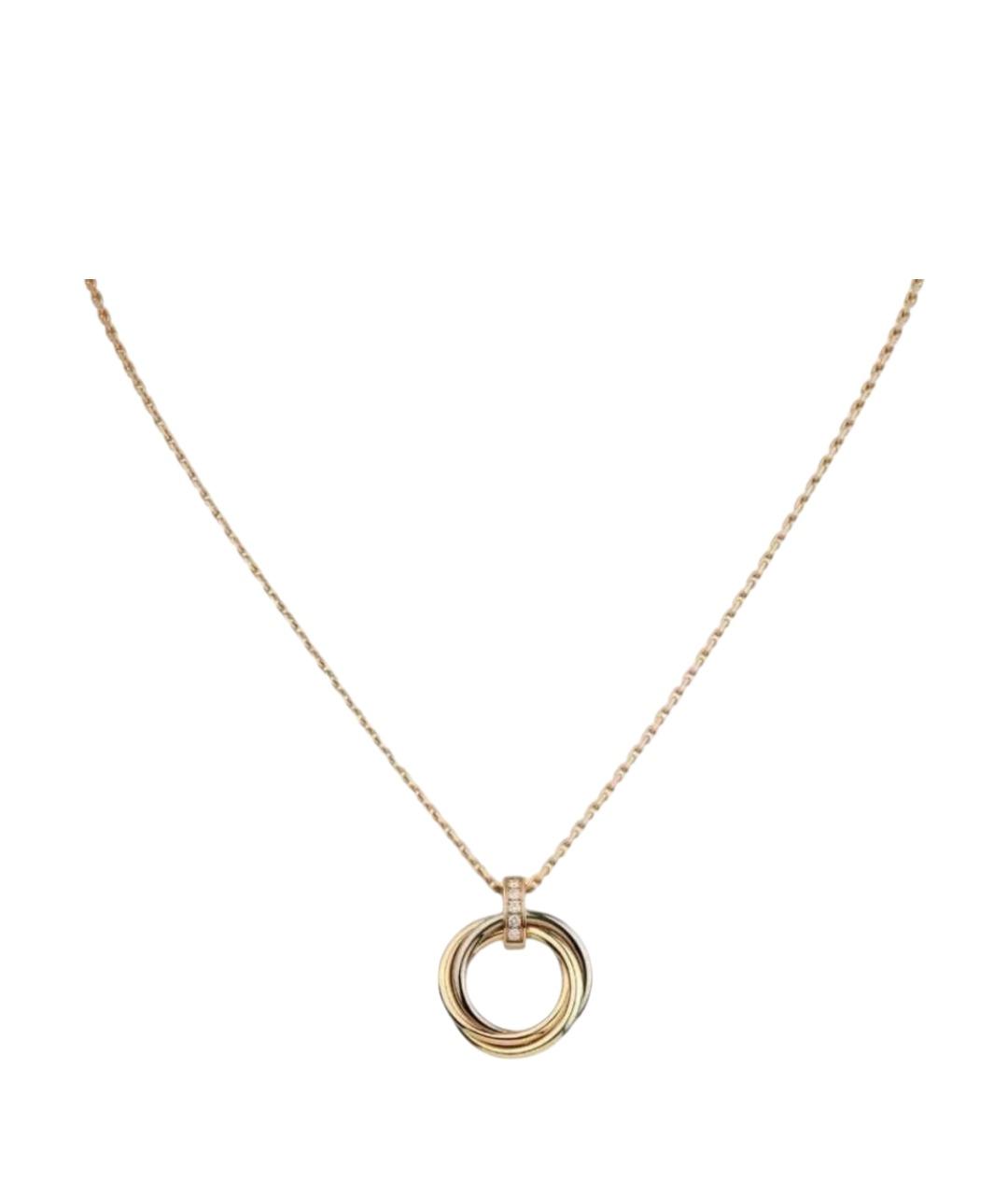 CARTIER Золотая подвеска, фото 1
