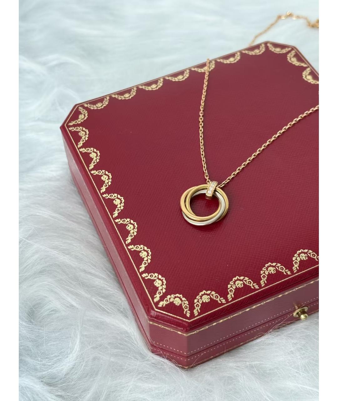 CARTIER Золотая подвеска, фото 3