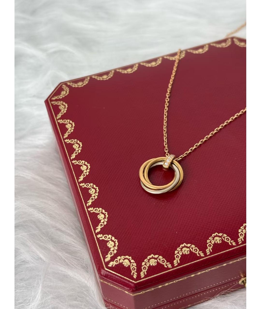 CARTIER Золотая подвеска, фото 2