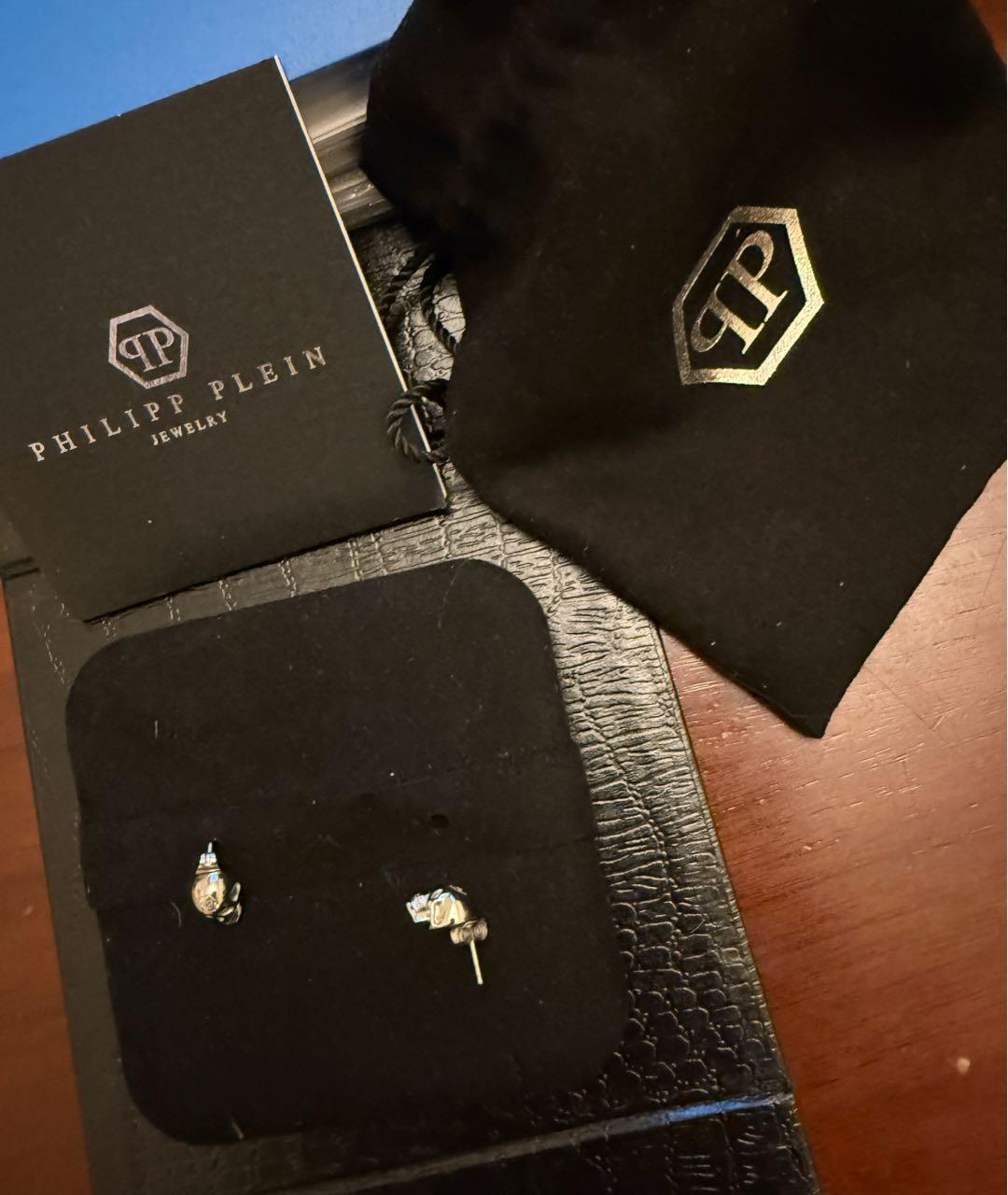 PHILIPP PLEIN Серебряные серьги, фото 4