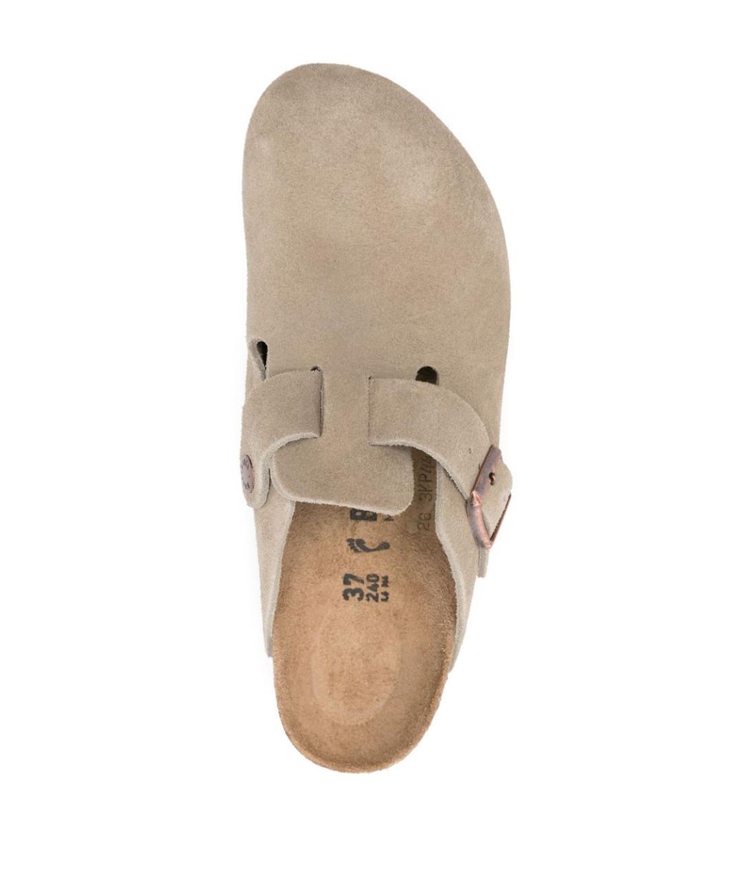 BIRKENSTOCK Серые замшевые сандалии, фото 3