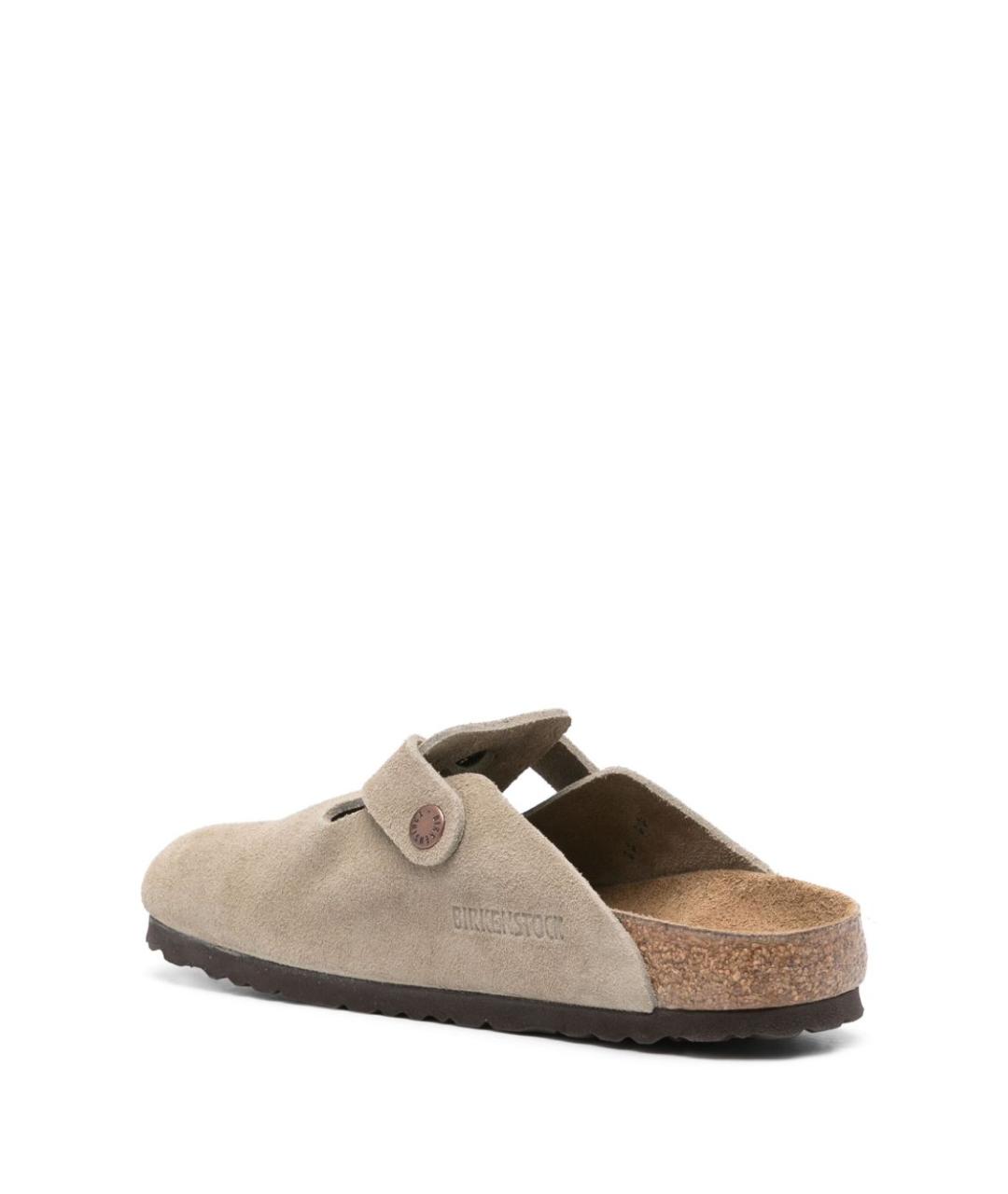 BIRKENSTOCK Серые замшевые сандалии, фото 2