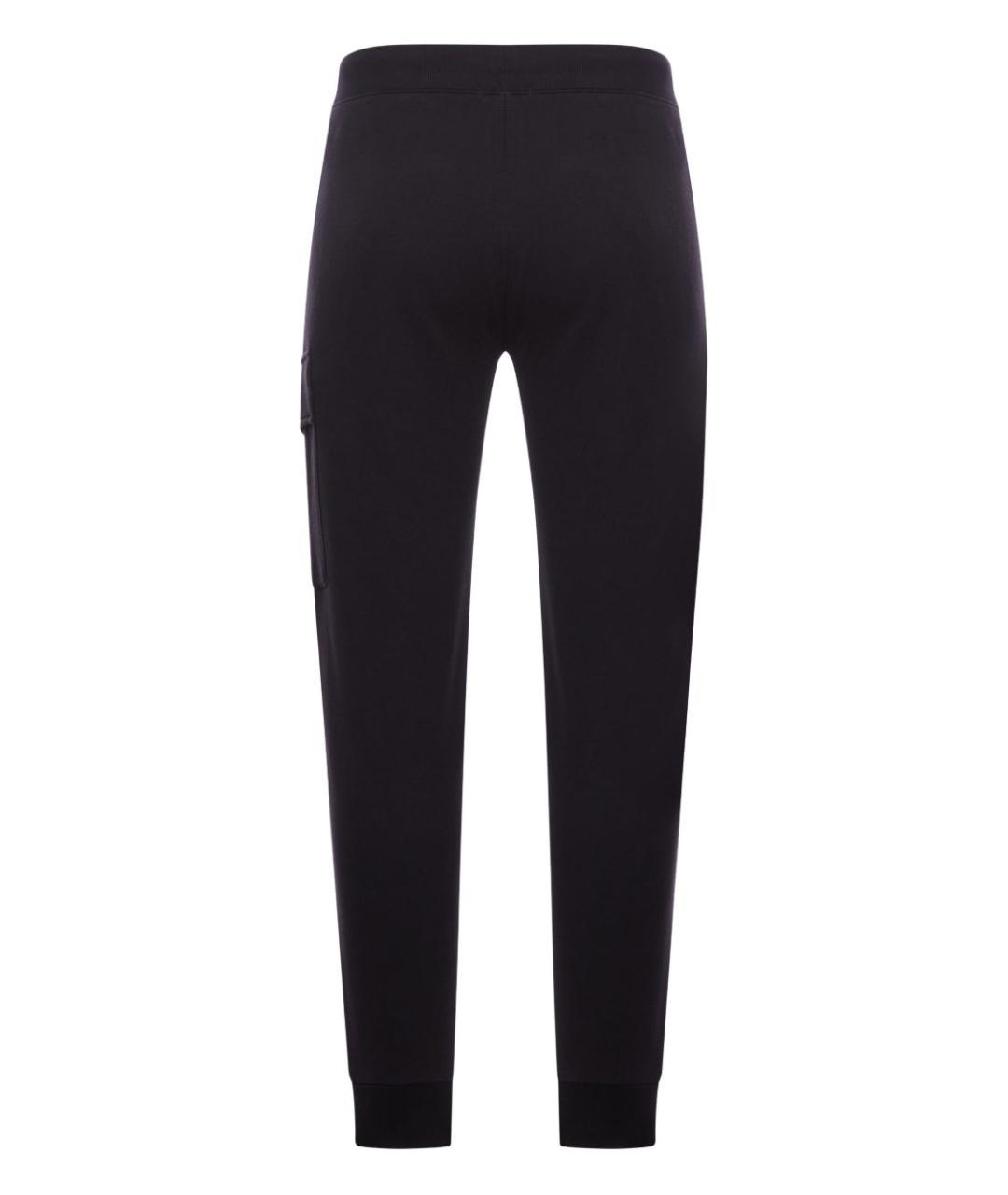 CP COMPANY Черные хлопковые повседневные брюки, фото 2