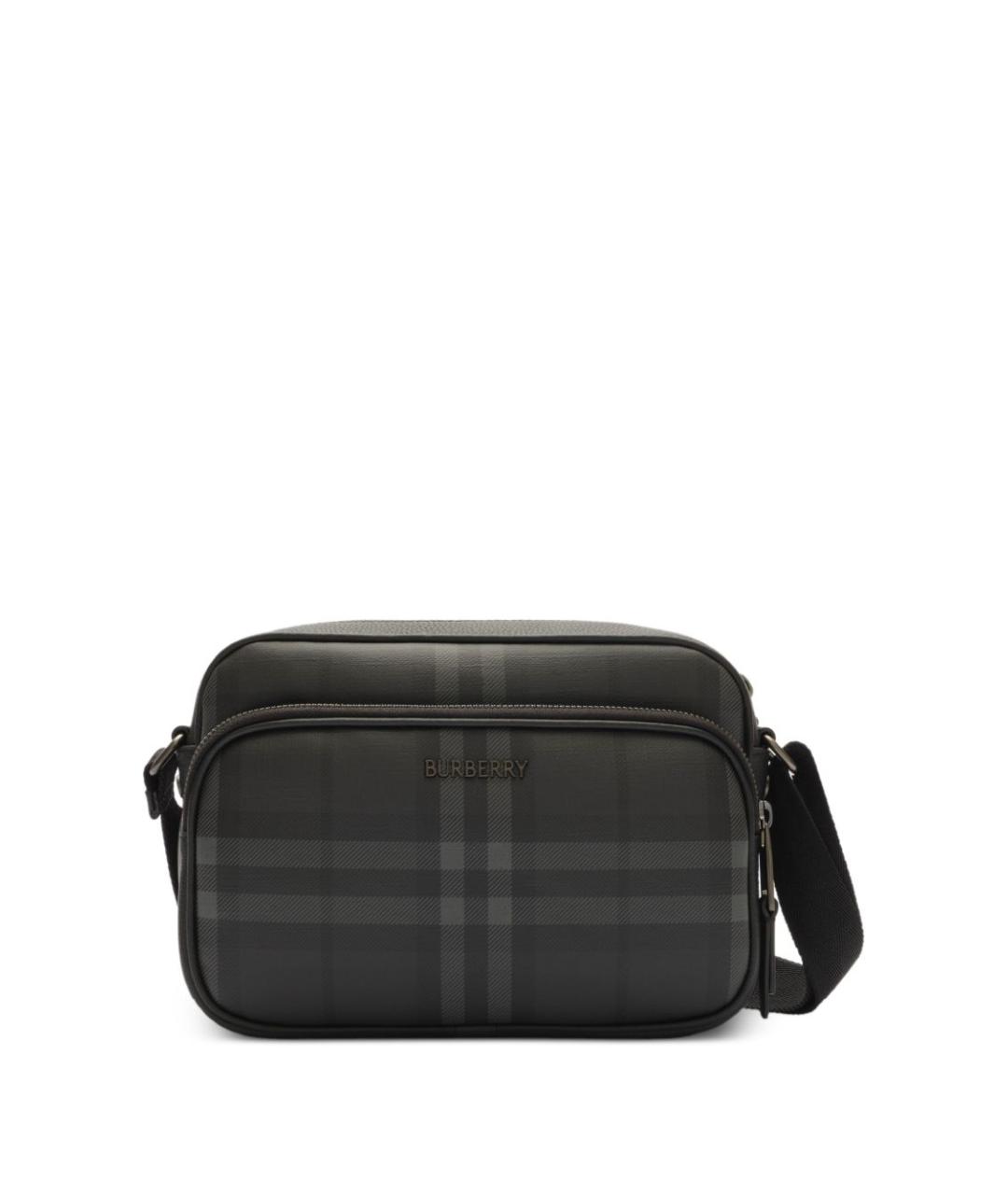BURBERRY Черная сумка на плечо, фото 1