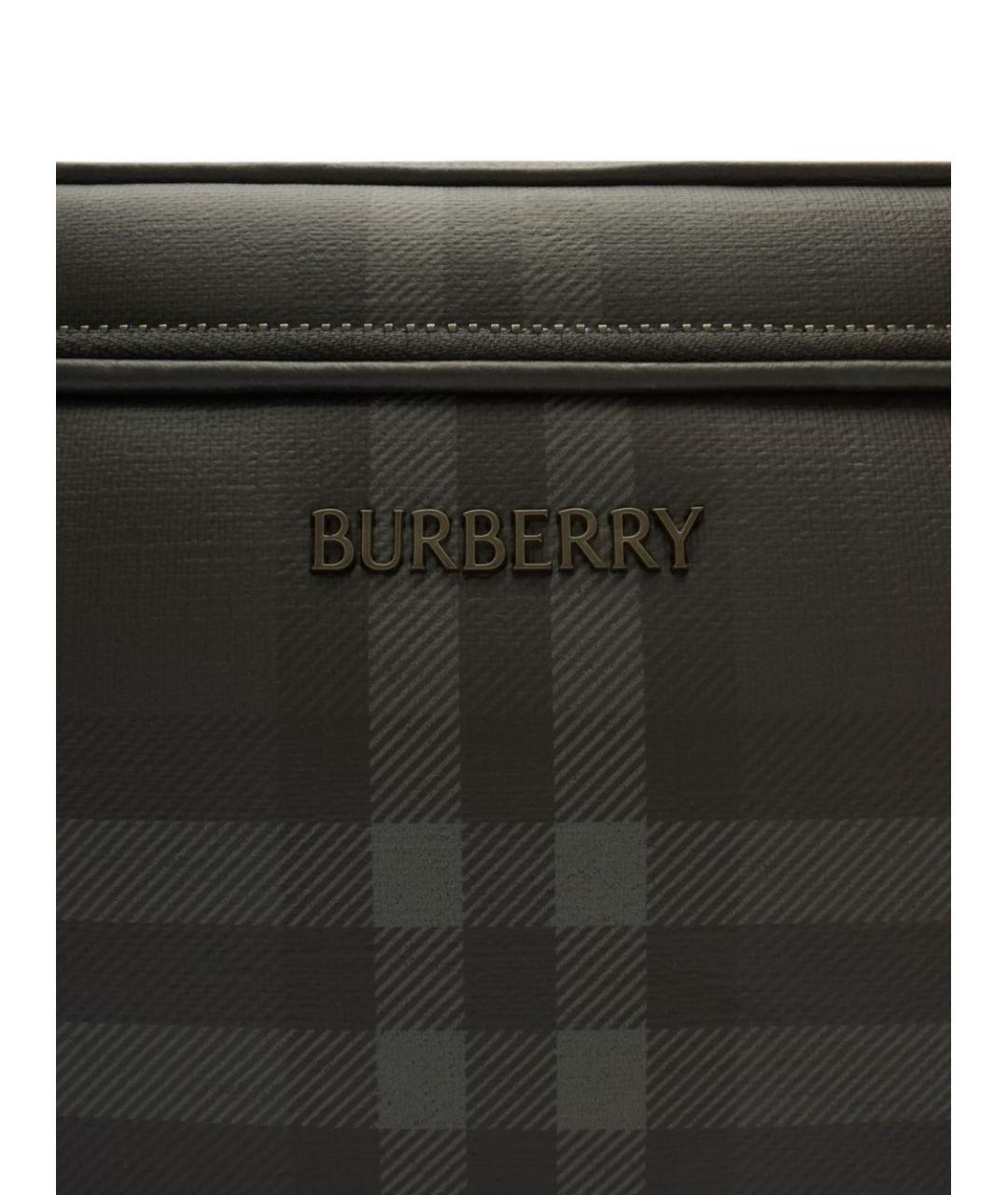 BURBERRY Черная сумка на плечо, фото 2