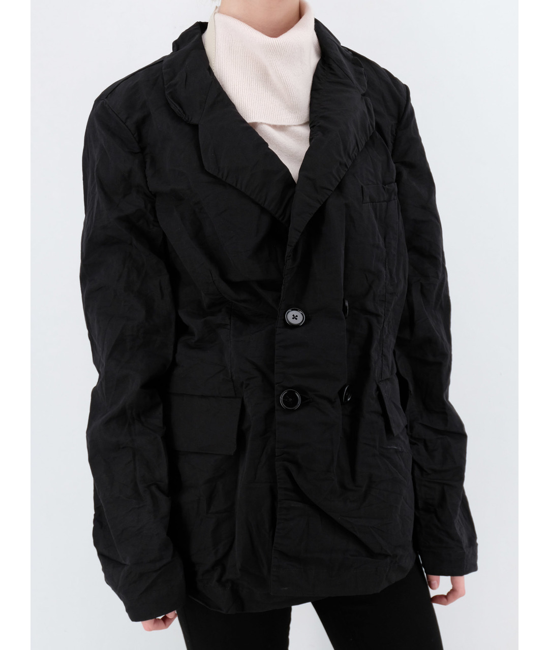 MARNI Черная хлопковая куртка, фото 2