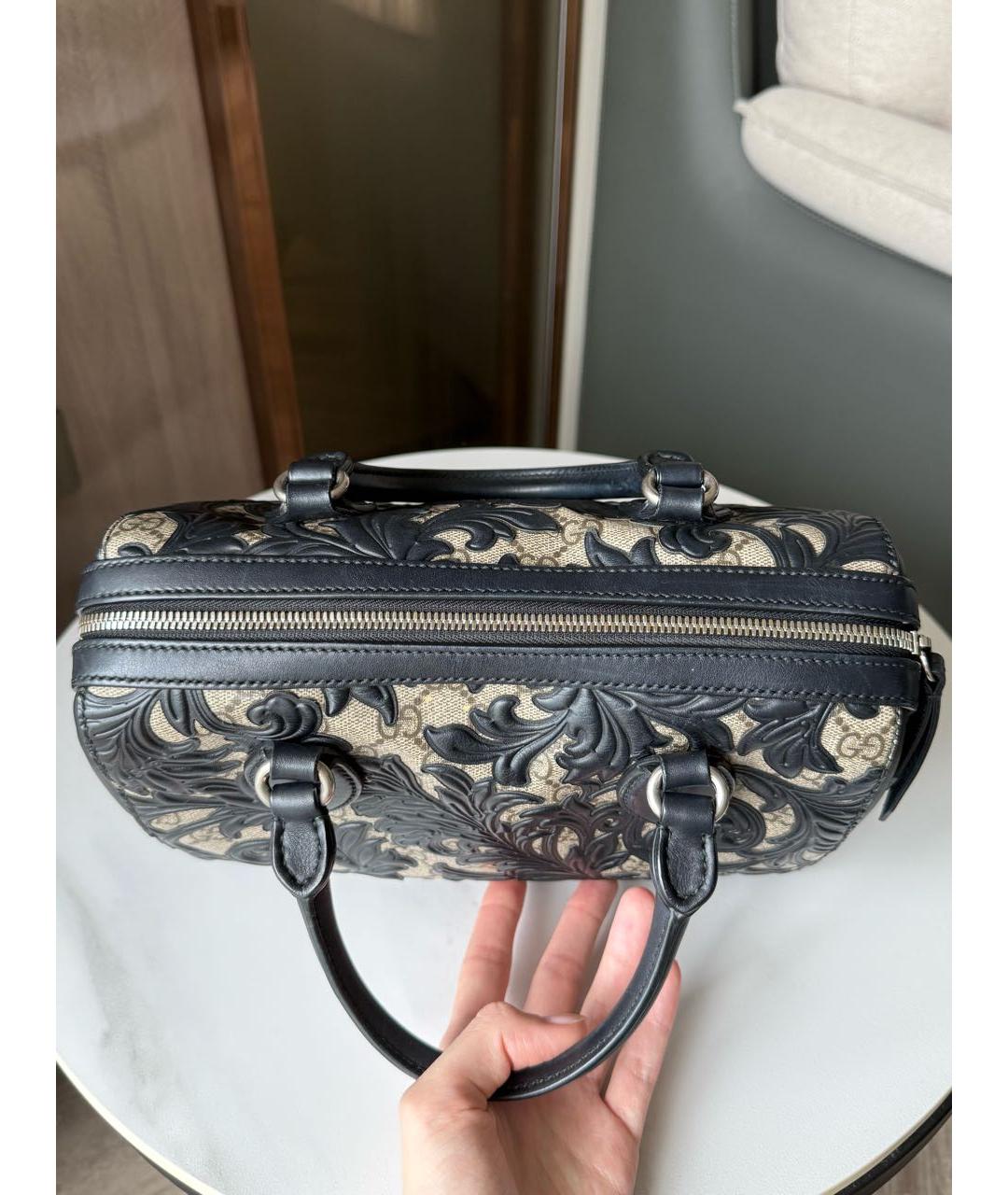 GUCCI Черная сумка с короткими ручками, фото 7