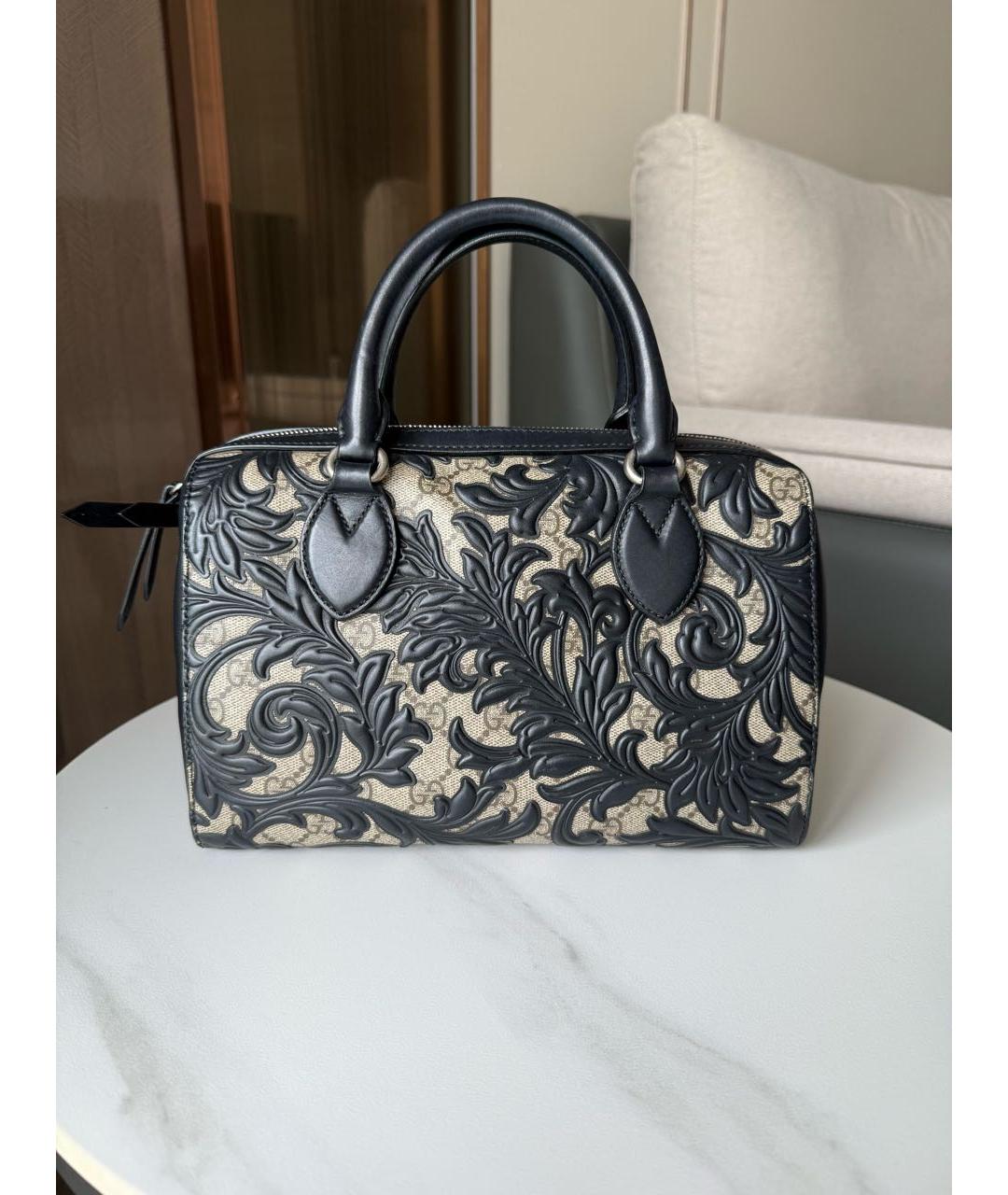 GUCCI Черная сумка с короткими ручками, фото 4