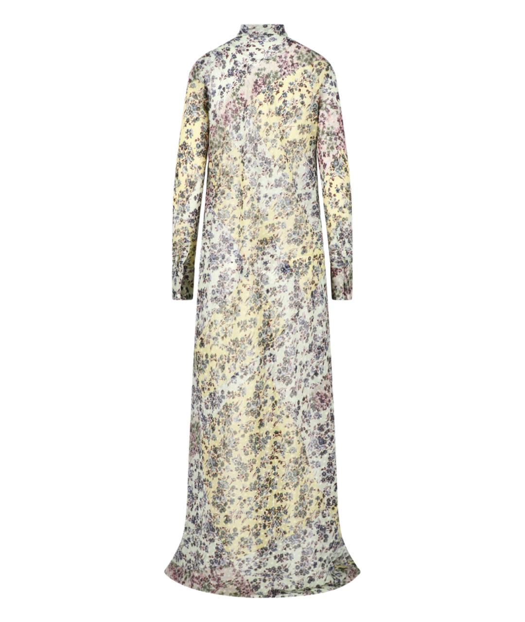 DRIES VAN NOTEN Мульти полиэстеровое коктейльное платье, фото 2