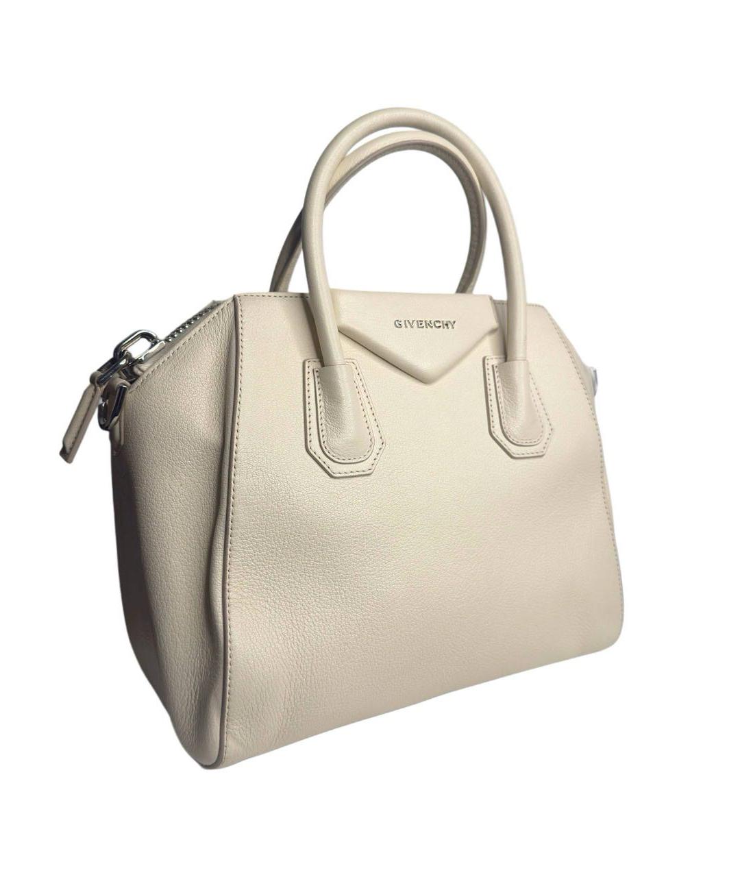 GIVENCHY Бежевая кожаная сумка через плечо, фото 2