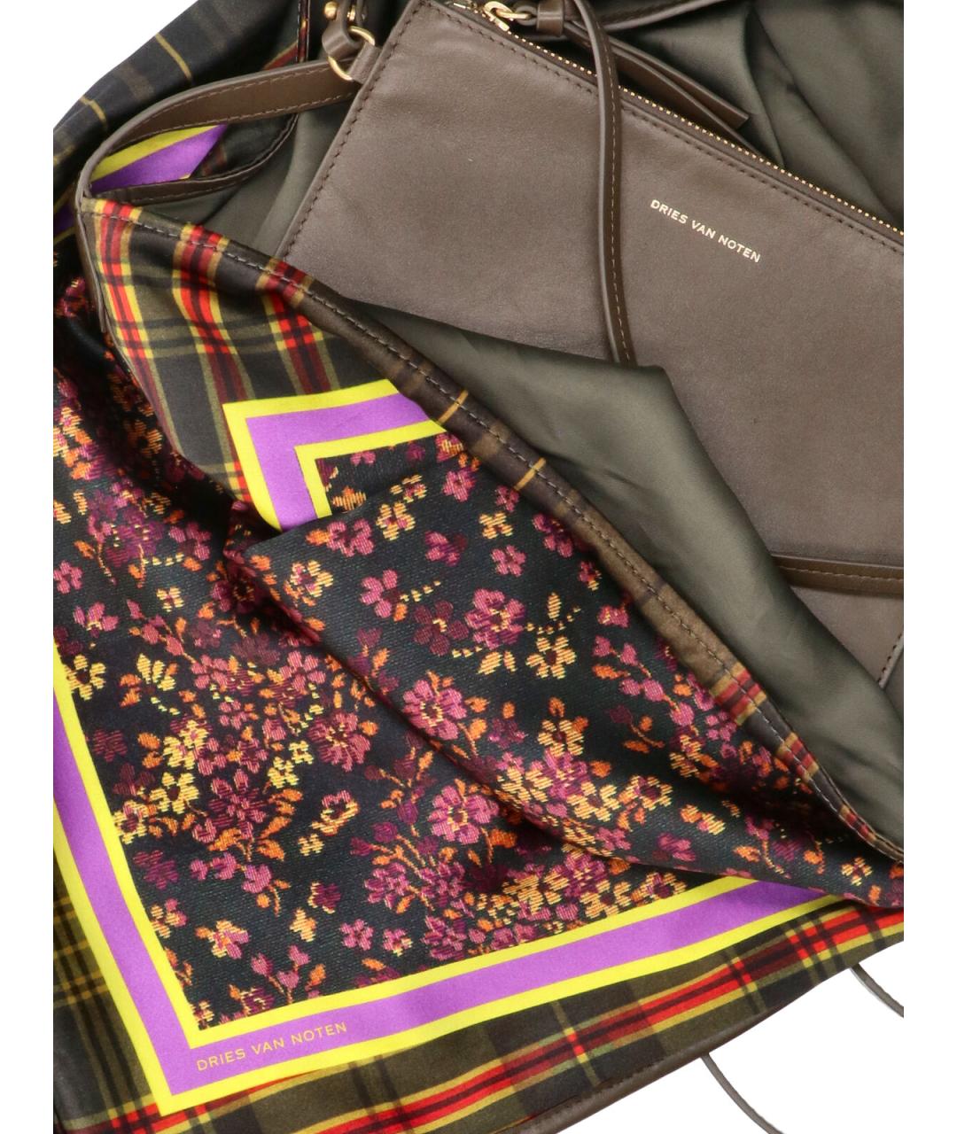 DRIES VAN NOTEN Мульти тканевая сумка через плечо, фото 4