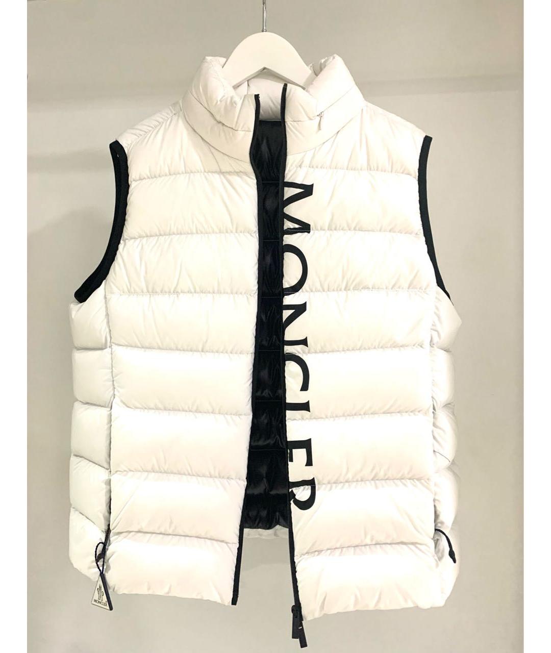 MONCLER Белый жилет, фото 3