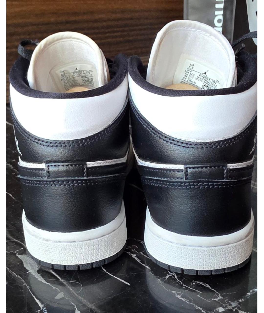 NIKE Кожаные кроссовки, фото 4