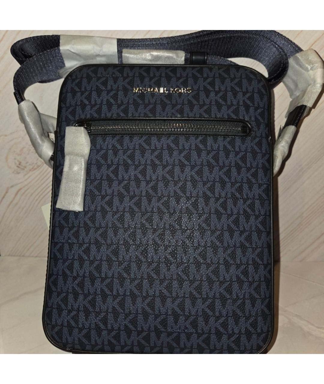 MICHAEL KORS Темно-синяя сумка на плечо, фото 5