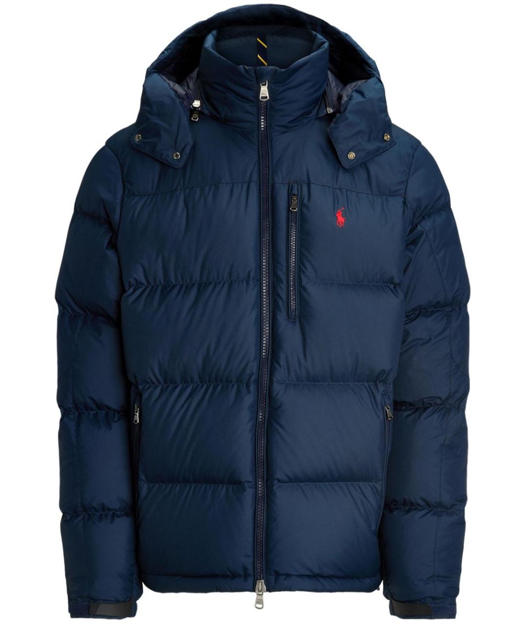 POLO RALPH LAUREN Синяя полиэстеровая куртка, фото 1