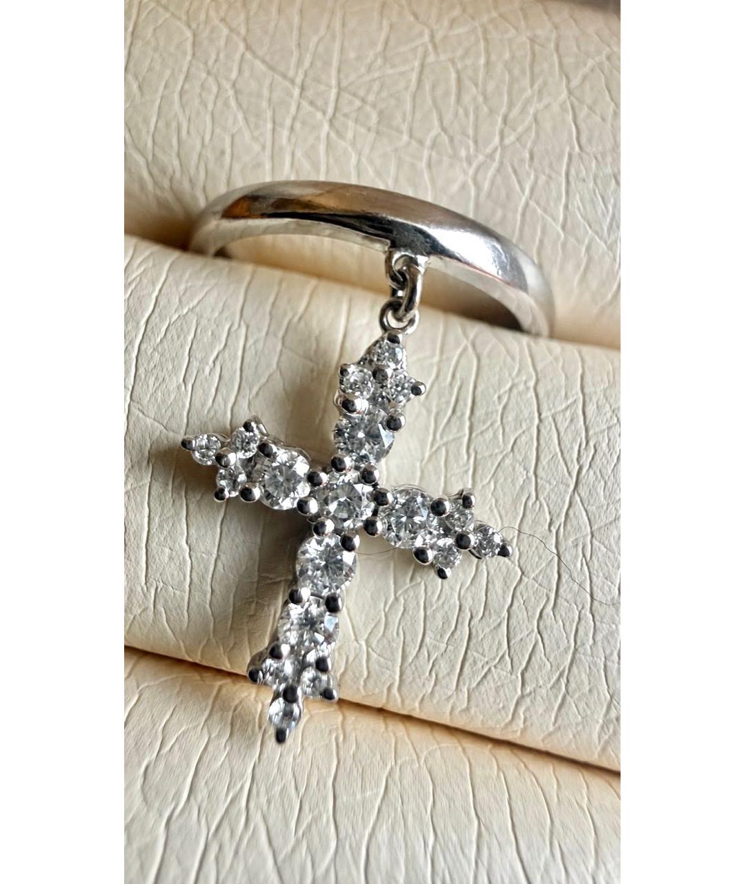 YANA JEWELLERY Серебряное кольцо из белого золота, фото 7