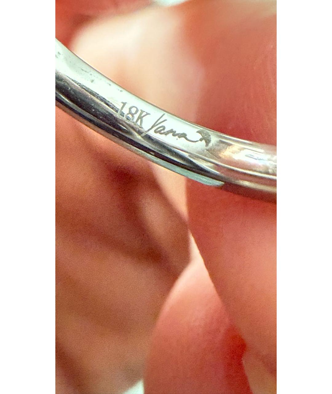 YANA JEWELLERY Серебряное кольцо из белого золота, фото 2