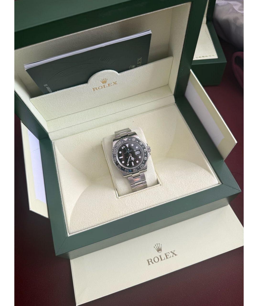 ROLEX Серые часы, фото 4