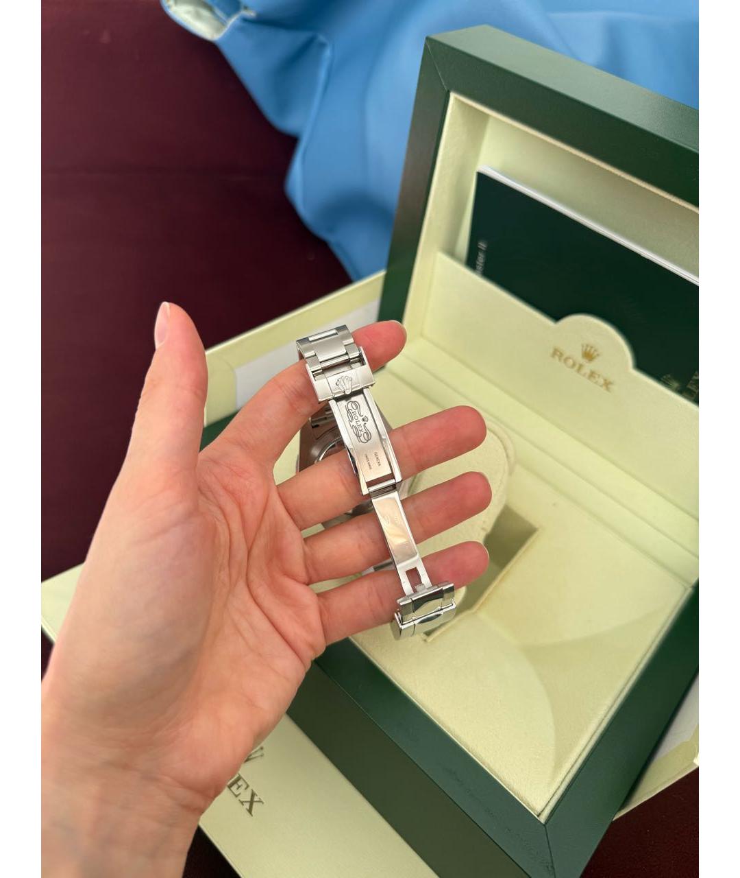 ROLEX Серые часы, фото 2
