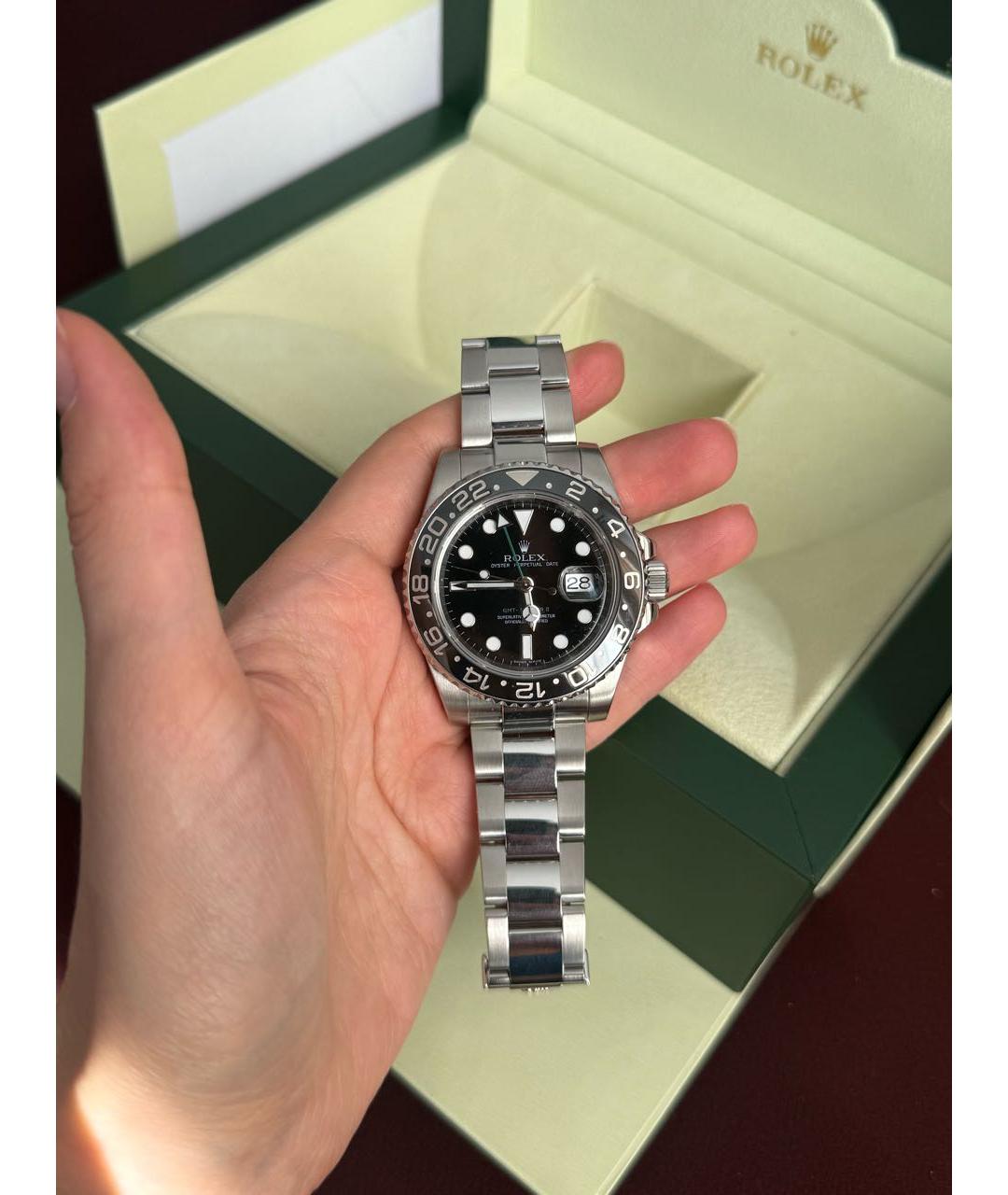 ROLEX Серые часы, фото 6