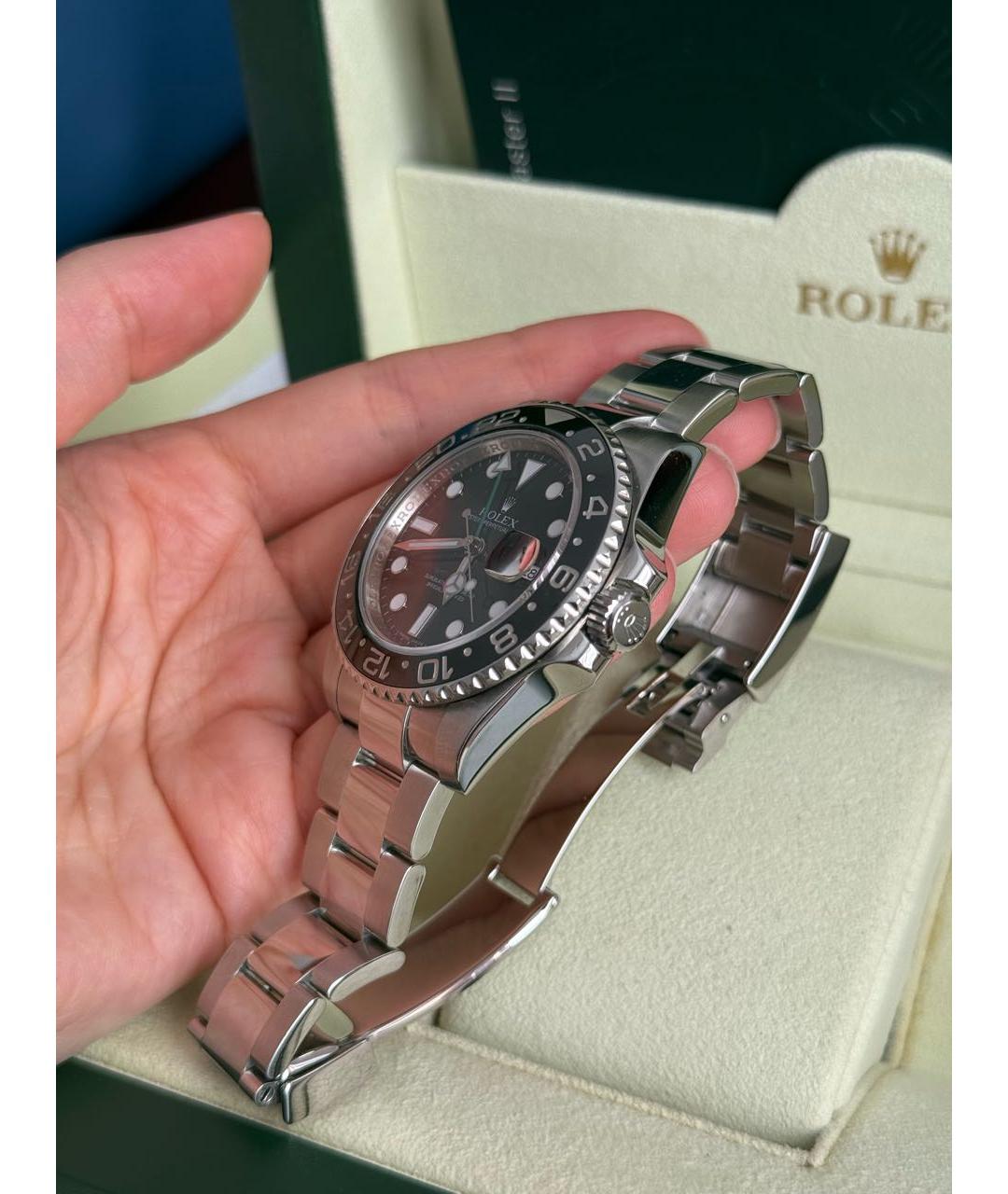 ROLEX Серые часы, фото 3