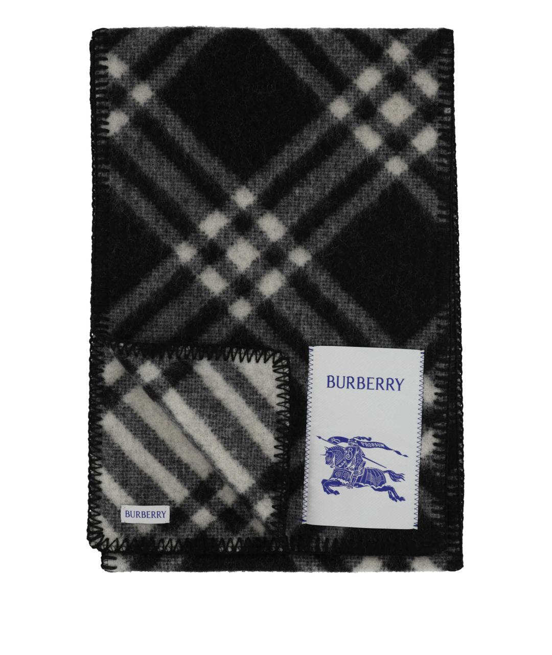 BURBERRY Мульти шерстяной шарф, фото 1