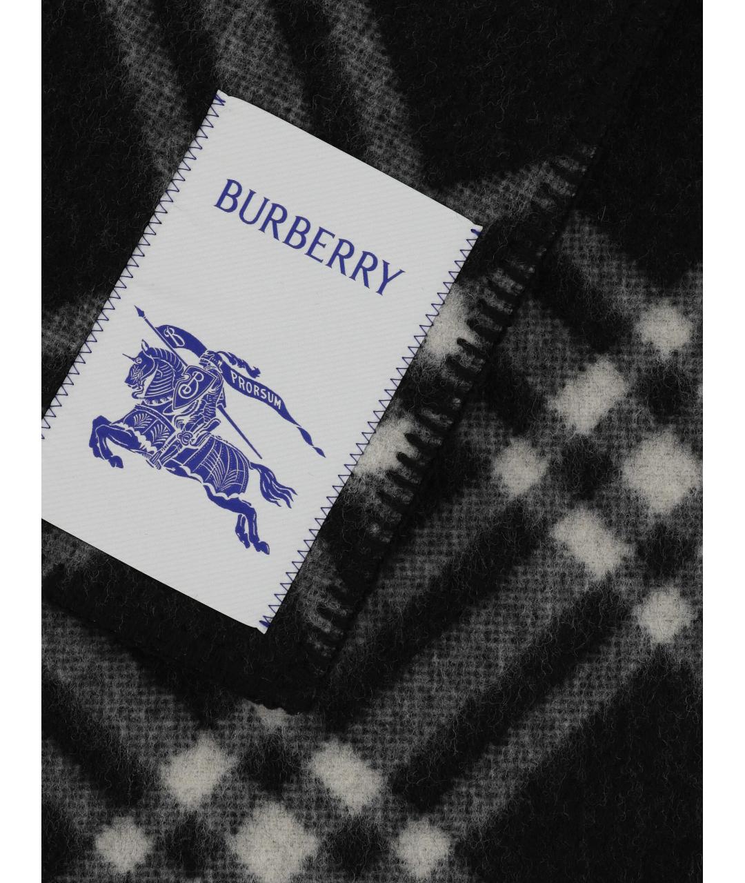 BURBERRY Мульти шерстяной шарф, фото 2