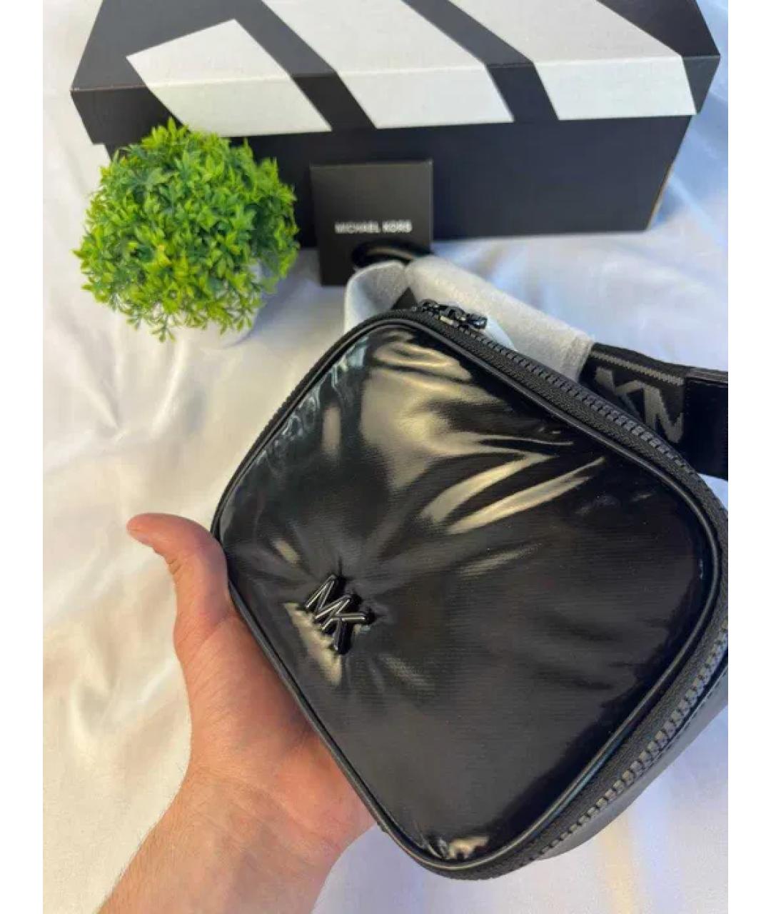MICHAEL KORS Черная сумка на плечо, фото 5