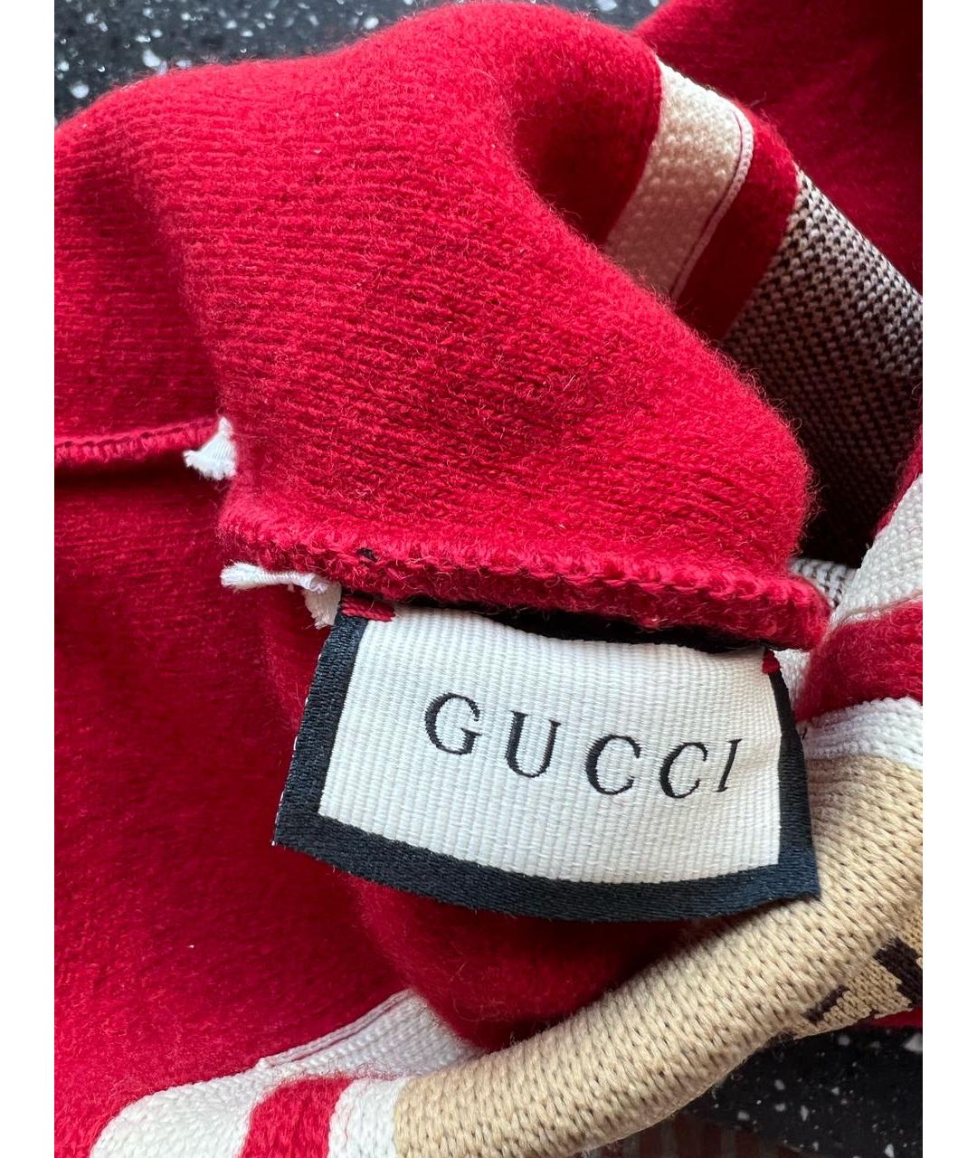 GUCCI Красная шапка, фото 3