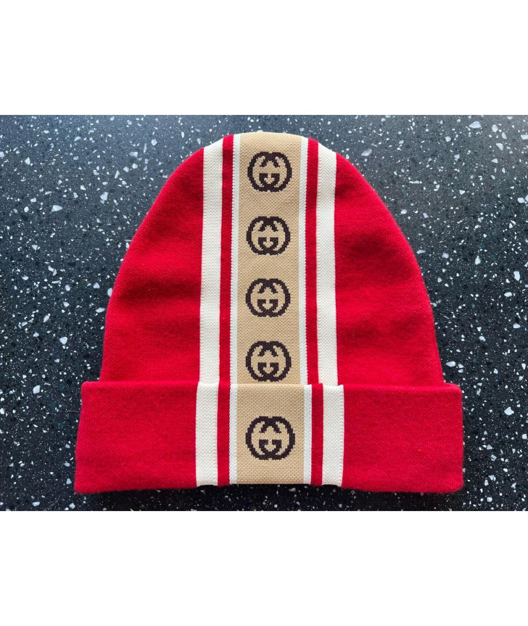 GUCCI Красная шапка, фото 6